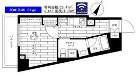 ステージファースト東日本橋 201 間取り図