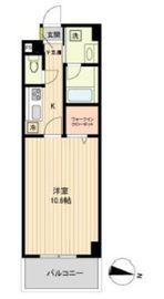 ベルメゾン若林 403 間取り図