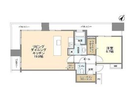 リガーレ日本橋人形町 35階 間取り図