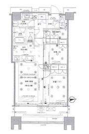 富久クロスコンフォートタワー(Tomihisa Cross)  52階 間取り図