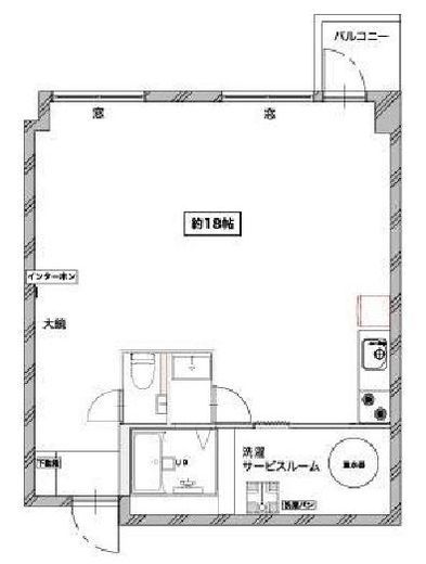 麻布エンパイアマンション 704 間取り図