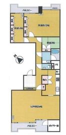 元赤坂タワーズ 3階 間取り図