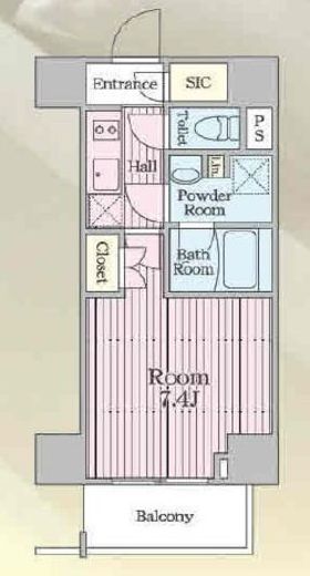ブライズ住吉DUE 3階 間取り図