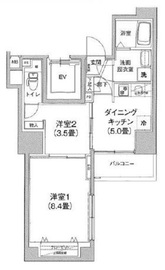 アイルプレミアム文京六義園 5階 間取り図