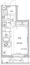 パティーナ武蔵小杉 4階 間取り図