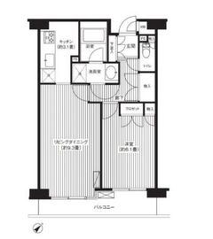 ステラメゾン武蔵小山 5階 間取り図