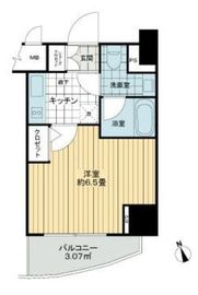 コンシェリア芝公園D's 903 間取り図