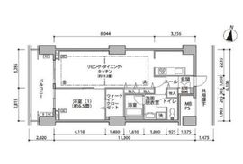 東雲キャナルコートCODAN 16-1106 間取り図