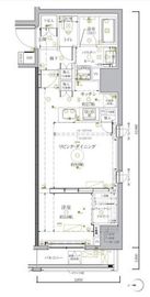 クレイシア秋葉原ラグゼスウィート 6階 間取り図