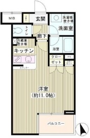 ヒルトップ北沢 403 間取り図