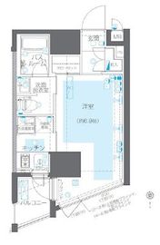 ZOOM目黒かむろ坂 2階 間取り図