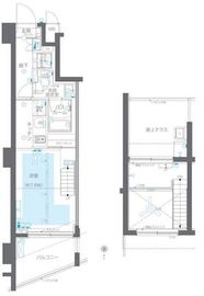 ZOOM目黒かむろ坂 7階 間取り図