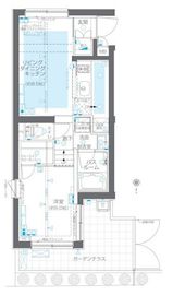 ZOOM目黒かむろ坂 1階 間取り図