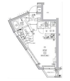 アルテシモベーネ 1階 間取り図