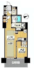 ウェリス六本木 3階 間取り図