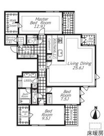 ビバリーホームズ青葉台 301 間取り図