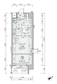 ミリアレジデンス東池袋 507 間取り図