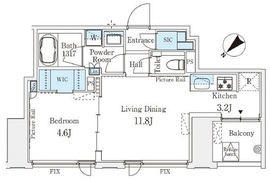 IS銀座レジデンス 401 間取り図