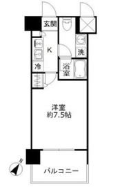 フォレシティ豊洲 809 間取り図