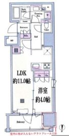 サンウッド錦糸町フラッツ 12階 間取り図