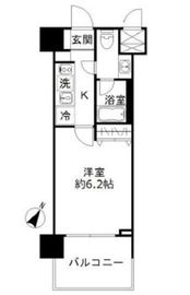 フォレシティ豊洲 307 間取り図