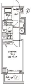 セプタス東麻布 301 間取り図