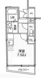 ラベルジェ渋谷神山町 3-A 間取り図