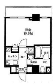 カスタリア門前仲町2 311 間取り図
