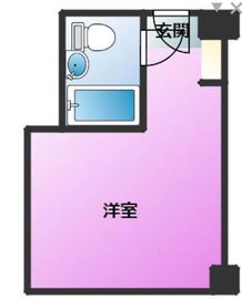 赤坂レジデンシャルホテル 3階 間取り図