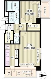 パークブルーム三葉 205 間取り図