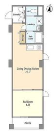 リバーレ九段南 403 間取り図