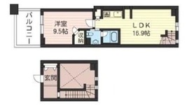 レジデンスシャルマン月島 339 間取り図