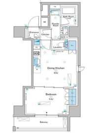 ルフォンプログレ大森西 305 間取り図