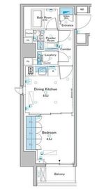 ルフォンプログレ大森西 601 間取り図