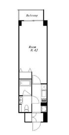 グランジット三ノ輪 702 間取り図