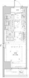 ジェノヴィア南砂町スカイガーデン 1103 間取り図