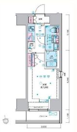 ジェノヴィア南砂町スカイガーデン 1303 間取り図