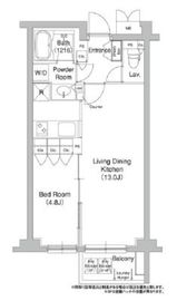 コンフォリア原宿 419 間取り図