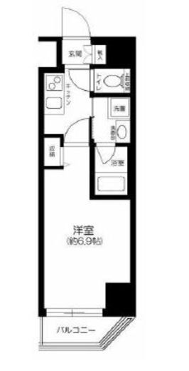 ブライズ神保町 10F1 間取り図