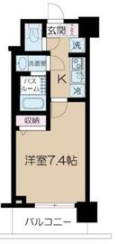 シティタワー武蔵小山 9階 間取り図