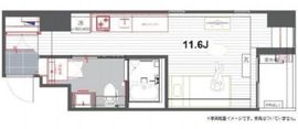 ニューシティアパートメンツ新川2 302 間取り図