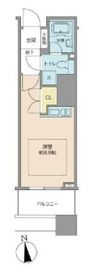 白金タワー 4階 間取り図