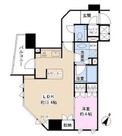 リビオレゾン小石川 11階 間取り図