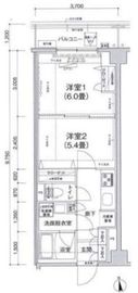 アイルグランデ大田 2階 間取り図