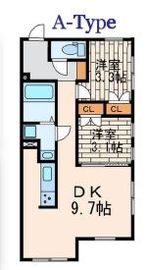 グランパセオ碑文谷 N405 間取り図