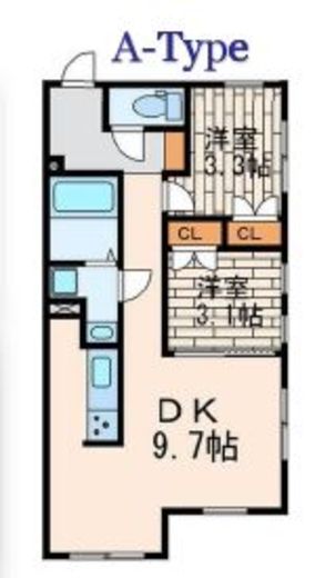 グランパセオ碑文谷 N205 間取り図