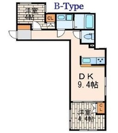 グランパセオ碑文谷 N402 間取り図