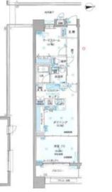 ロイヤルパークス荻窪 712 間取り図