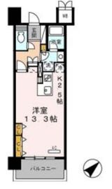 ロイヤルパークス豊洲 733 間取り図