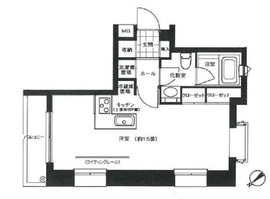 BIT代々木公園RAVENNA (ビット代々木公園ラヴェンナ) 4階 間取り図